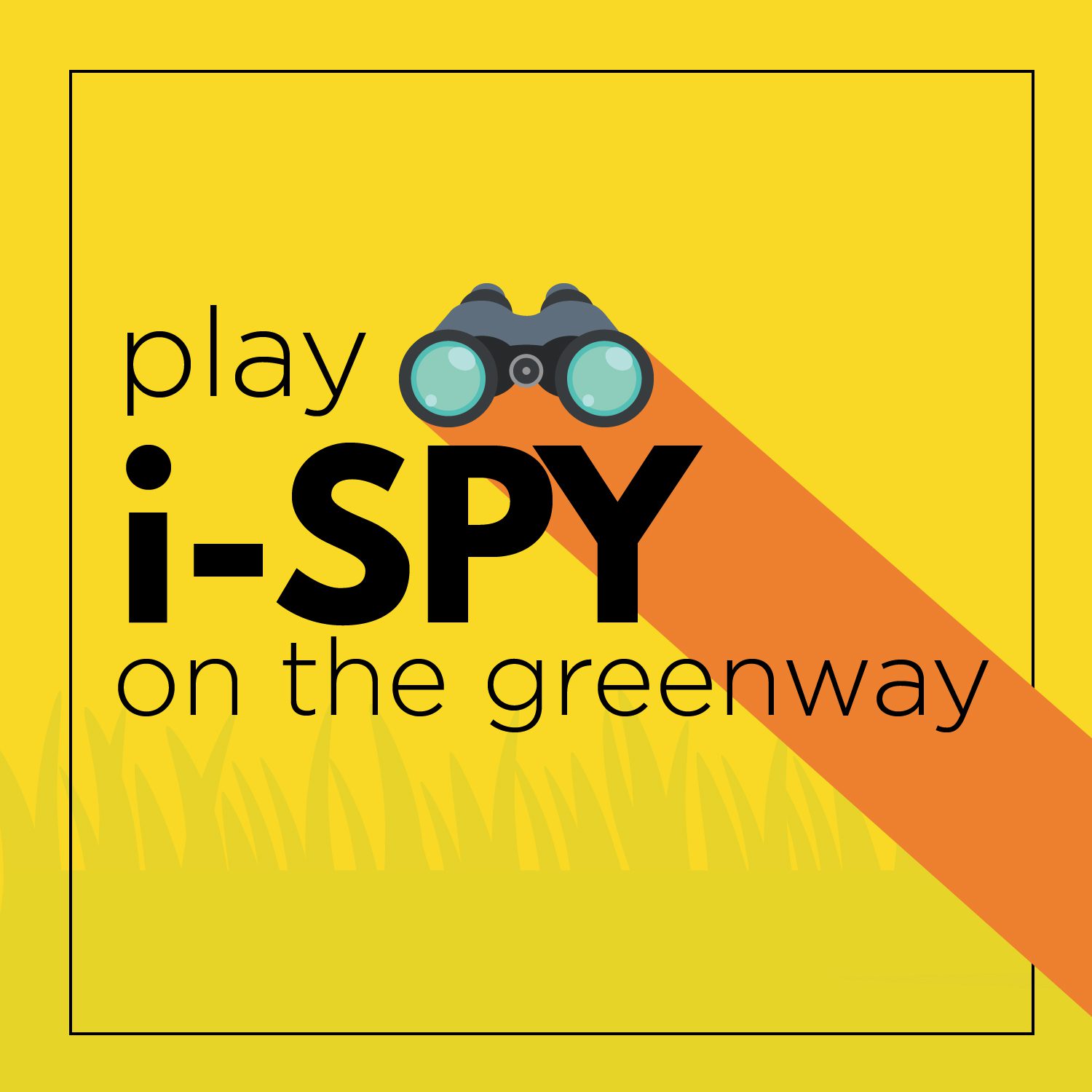 Play I-Spy on the greenway