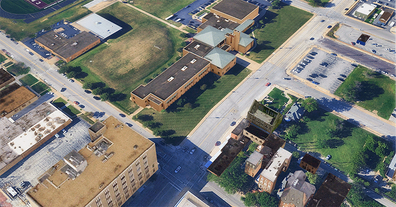 North Connector_Spring St_CRCP_Aerial