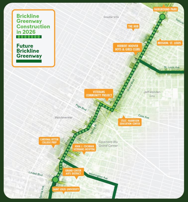 North Connector map