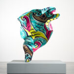 Abstract Bronze IV side view